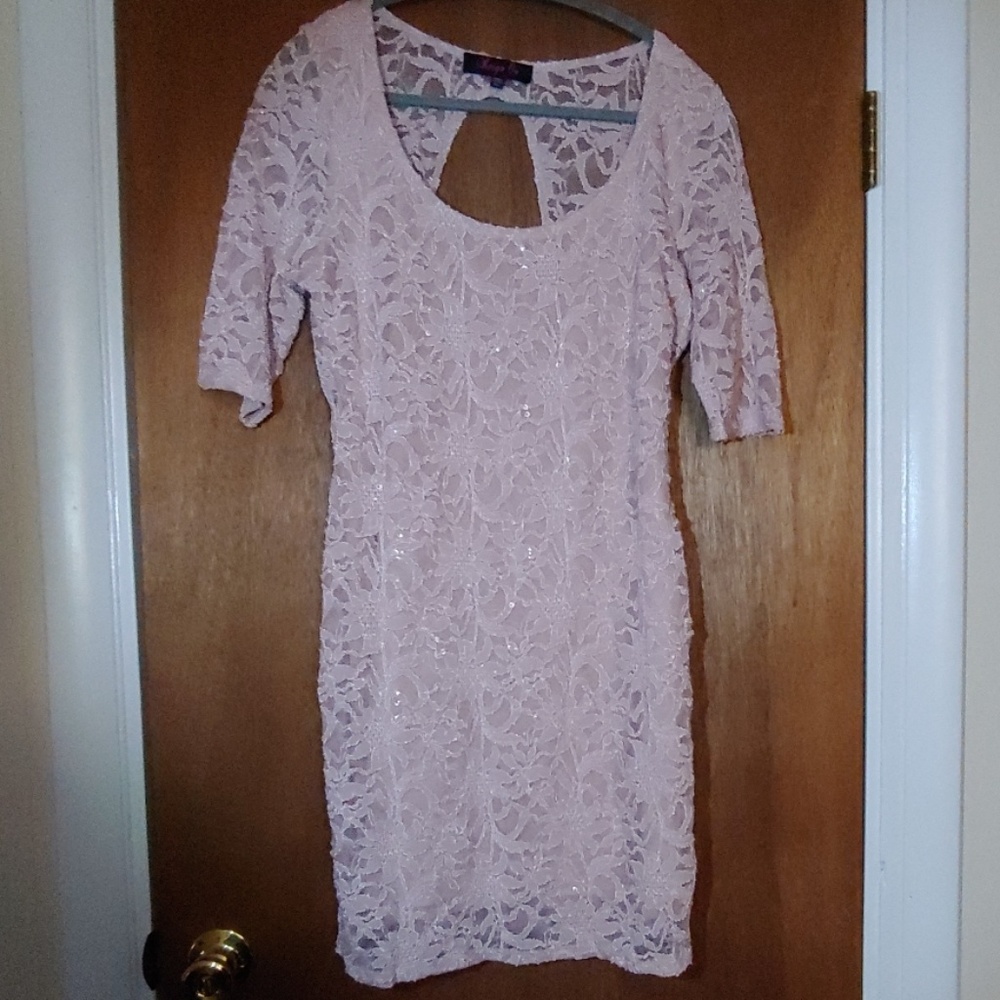 Sparkly Lace Dress
